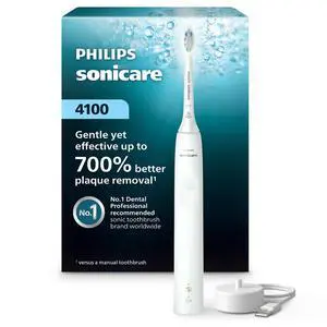 Electric Toothbrush - Sonic Toothbrush with Advanced Sonic Technology, Pressure Sensor, Two Intensity Settings, Smartimer & Quadpacer, White, Model HX3681/23 Electric Toothbrush - Sonic Toothbrush with Advanced Sonic Technology, Pressure Sensor, Two Intensity Settings, Smartimer & Quadpacer, White, Model HX3681/23