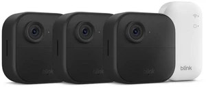 Outdoor 4 Wireless smart security camera, two-year battery life, 1080p HD day and infrared night live view, two-way talk. Sync Module Core included 3 camera system Outdoor 4 Wireless smart security camera, two-year battery life, 1080p HD day and infrared night live view, two-way talk. Sync Module Core included 3 camera system