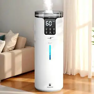 Humidifier Large Room, 4.2 Gal/16L Large Humidifier for 1500 sq.ft, 360° Nozzles Cool Mist Ultrasonic, Top Fill Tower Humidifiers for Bedroom Office Plant wholehouse with Extension Tube, Night Light Humidifier Large Room, 4.2 Gal/16L Large Humidifier for 1500 sq.ft, 360° Nozzles Cool Mist Ultrasonic, Top Fill Tower Humidifiers for Bedroom Office Plant wholehouse with Extension Tube, Night Light