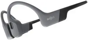 SHOKZ OpenSwim Pro - Open-Ear Bluetooth & MP3 Bone Conduction Sport Headphones, Swimming Headphones, IP68 Waterproof, Grey