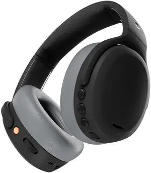 Skullcandy Crusher ANC 2 Over-Ear Active Noise Cancelling Wireless Bluetooth Headphones with Sensory Bass, Alexa Voice Control, 50 Hr Battery, Microphone, 2 Year Warranty  Asphalt