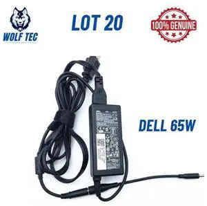 LOT 20 Dell Latitude 3320 3330 3340 3420 3440 3520 3540 65W AC Adapter Charger LOT 20 Dell Latitude 3320 3330 3340 3420 3440 3520 3540 65W AC Adapter Charger