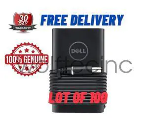 Lot 100- OEM DELL 65W AC Adapter Charger 7.4mm Latitude 7490 7480 E7440 E7450 Lot 100- OEM DELL 65W AC Adapter Charger 7.4mm Latitude 7490 7480 E7440 E7450