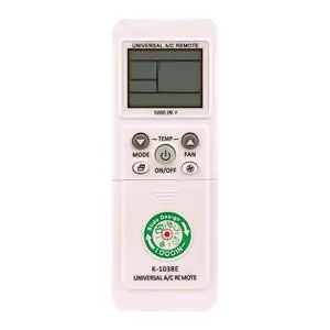 Replacement Remote Control For K-1038E Universal AC A/C Remote 1000-in-1 Replace for LG/AUX/Fujitsu/Hisense/TCL Replacement Remote Control For K-1038E Universal AC A/C Remote 1000-in-1 Replace for LG/AUX/Fujitsu/Hisense/TCL