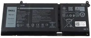 Dell OEM G91J0 41Wh Replacement Laptop Battery for Latitude 3520, 3420, 3320, 3330, Inspiron 3510, 3511, 3515, 3525, 3530, 5410, 5510, 5515, 14 Plus 7420, 7415 2-in-1, Vostro 5620, 5625