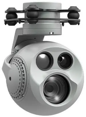 XF Robot-D-90AI Intelligent Multi-Sensor Spherical Pod  3-Axis Stabilization, AI Tracking & Laser Range Finder