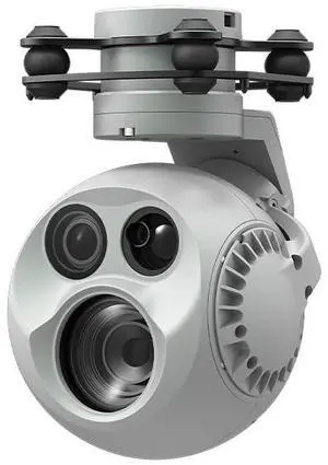 XF Robot-D-90DE Intelligent Multi-Sensor Spherical Pod  AI Tracking, 30x Zoom, Laser Rangefinder & Wide-Angle Camera