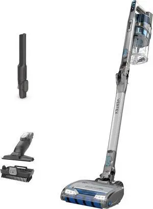 Shark IZ462H Vertex Ultra Lightweight Cordless Stick Vacuum with DuoClean PowerFins, Crevice, Pet Multi-Tool, Anti-Allergen, Brush, Removable Handheld, Flex, 60 min Runtime, Blue, MultiFLEX