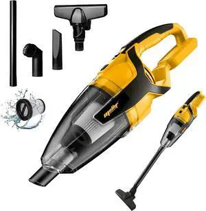 120W Cordless Handheld Vacuum Cleaner Compatible with Dewalt 20v Max Battery (Tool Only) Portable for Hard Floor Carpet Car Pet Hair Cleaning