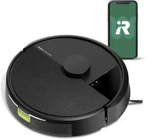 iRobot Roomba 104 Vac Robot Vacuum -  Exclusive, Easy to use, Intense Power-Lifting Suction, LiDAR Navigation, Multi-Surface Cleaning, Cleans in Neat Rows, Self-Charging