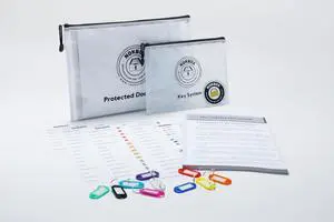 Nokbox Lite: Estate and Personal File Organization Kit with Instruction Worksheets for Complete Filing.