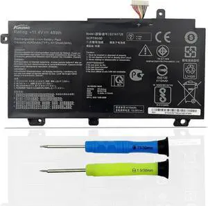 B31N1726 48Wh Laptop Battery Replacement for ASUS TUF Gaming A15 FA506 FA506IU FA706II A17 FA706II FX504 FX505 FX80 FX80G FX80GD FX80GE FX80GM FX86 FX86FE FX86FM Series B31BN91 B31N1726-1
