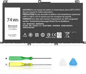 74Wh 357F9 Laptop Battery Compatible with Dell inspiron 15 7000 Gaming 7559 i7559 7557 i7557 7567 7566 inspiron 15 5000 Gaming 5577 5576 Series INS15PD 0GFJ6 71JF4 0GFJ6 071JF4 P57F P65F