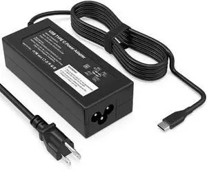 65W USB C Laptop Charger Compatible with Dell Laptop and More USB Type C Power Adapter
