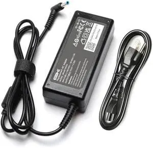 65W Laptop Charger Blue Tip for HP EliteBook Charger 840 850 845 830 820 G8/G7/G6/G5/G4/G3,ProBook 640 650 450 430 440 446 455 470 745 735 725 755 with Power Cord