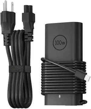100W Laptop Charger, USB C Type C Gan Compatible with Dell Precision 3580 3580 3580 3581 5680, Latitude 7640 7640 7340 5440 5540 9440 5340, Inspiron 14 16 5000 7000 5430 7430 7440