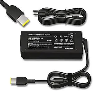 SLE-TECH 90W Laptop Charger Compatible with Lenovo ThinkPad X1 Carbon T440 E431 G410 45N0237 45N0236 45N0239 344428U T431s Z510 PA-1900-081 0B46994 0B46995 Yoga 11s Flex 14 15D