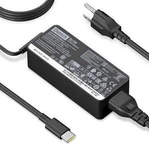 Charger Compatible with Lenovo Laptop Computer Thinkpad Yoga Chromebook USB C Laptop Charger 65W 45W