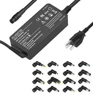 90W Universal AC Adapter Laptop Charger Compatible with HP Dell Lenovo Acer Asus Toshiba IBM Sony Fujitsu Gateway Notebook Ultrabook Chromebook Power Supply Cord with 16 Connectors