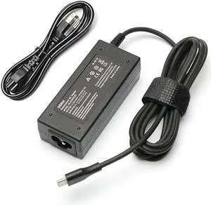 45W USB-C Laptop Adapter Compatible with HP Chromebook Charger 14 14A G5 14- ca061dx 14-ca020nr 14-ca060nr 14-ca043cl 14-ca052wm 14-ca051wm X360 11A 11 G6 EE 11 G1 11-ae051wm 11-ae000