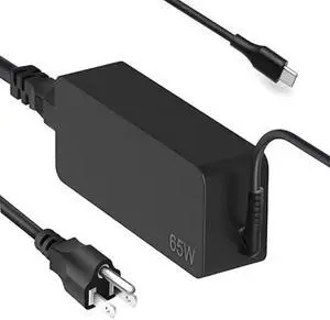 65W USB C Laptop Charger Compatible with Lenovo ThinkPad T480s T580s T490 E480 E580 Chromebook C330 S330 100e 300e 500e,Yoga C930 C940 720 Laptop Power Supply Adapter Cord