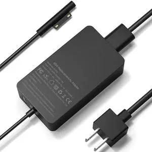 Surface Pro Laptop Charger 65W Power Adapter for Microsoft Surface Pro 3/4/5/6/7/8/9/X, Windows Surface Laptop 6/5/4/3/2/1, Surface Book 3/2/1, Surface Go Tablet, 6.5FT Power Cord