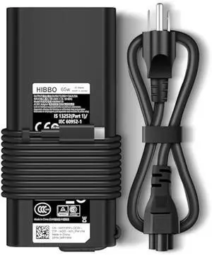 Charger for HP Laptop Computer 65W 45W USB C Fast Power Adapter, Type C Power Cord Supply