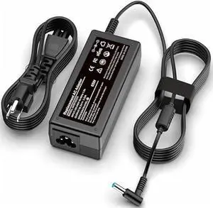 Replacement for HP Laptop Charger 65W 45W Computer Charger Smart Blue Tip Power Adapter