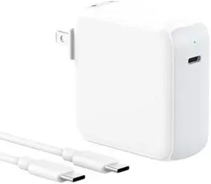 Charger for MacBook Air MacBook Pro 13 14 15 16 inch 2025 2024 2023 2022 2021 2020, M1 M2 M3 M4 Laptop 70W USB C Power Adapter, iPad, LED, 6.6FT USB-C Cable, Charging as Fast as Original Quality