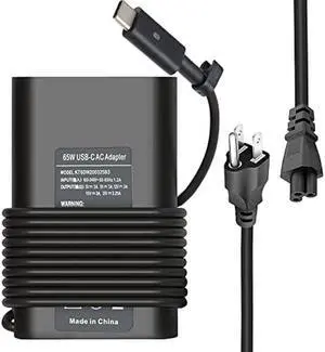 65W USB C Charger Compatible with Dell Latitude 5420 5520 5320 7420 7430 7400 7370 7390 7275 7285, XPS 13 7390 9350 9380 9370 9360 9310 9365 9300 9550 USB C Laptop Charger