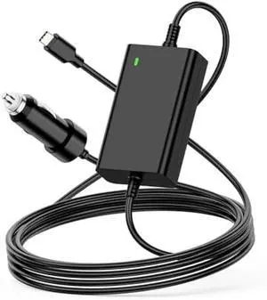 100W USB-C Laptop Car Charger for Dell Latitude/XPS/Precision,MacBook Pro/Air,HP Spectre/Elitebook,for Lenovo ThinkPad/Yoga/IdeaPad,Acer Chromebook/Swift,Google,for Samsung,Zenbook,Car Laptop Charger