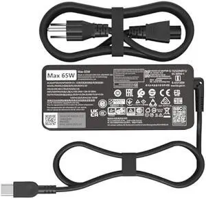 65W USB C Type c AC Charger Compatible with Lenovo ThinkPad E580 E585 E590 E590S E595 T480 T490 T580 Yoga C940 C740 thinkbook ADLX65YCC3A Laptop Power Supply Adapter Cord