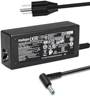 45W 19.5V 2.31A 741727-001 L25296-001/002/003/004 213349-109 TPN-CA14 Laptop Charger Fit for HP Pavilion 15 14 13 11 Notebook Stream 14 13 11 Series Envy X360 Blue Tip Adapter Power Cord