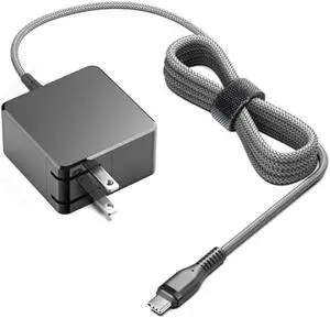 HKY 65W USB Type C Charger Fit for Nimo N151 N151S N152 N153 N154 15.6 N171 17.3,ASUS Zenbook Duo Laptop UX8406,Chromebook CM14,ROG Ally X RC72LA R1 Z1 RC71L Replacement ADL-65A1 Power Adapter Cord