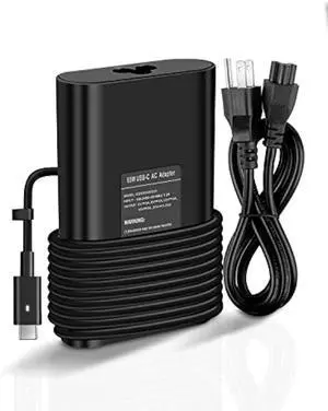 65W 45W Laptop Charger USB C - Compatible with Dell Latitude 5420 5520 7275 7420 7410 7370 XPS 13 9350 9250 9380 9370 9360 9365 Adapter Power Cord