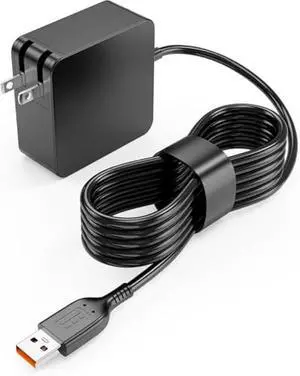 65W Charger for Lenovo Yoga 700 700-11ISK 700-14ISK 80QD 80QE Yoga 900 900-13ISK 900-13ISK2 Yoga 3 4 Pro 80MK 80UE Laptop Power Supply Adapter Cord