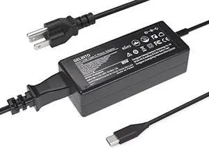 65W USB C Laptop Charger Fit for Dell Chromebook/Latitude/XPS Laptop, Chromebook 3100 3110 and More USB Type C Power Adapter
