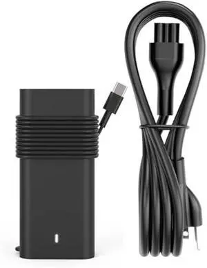 65W USB-C Laptop Charger Replacement for Dell Latitude 5285 5289 5290 7212 7275 7285 7290 7390 7420 Dell XPS 13 9350 9360 9365 9370 9380 Chromebook 3100 3400 5190 Fast Charging