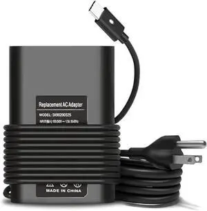 65W USB C Laptop Charger Compatible with Dell Latitude 5430 5520 5320 5330 5420 5520 5421 7420 7490 7400,Chromebook 3100 3300 3380 3400 3500 5190 5300