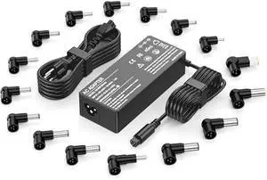 90W 65W Universal AC Adapter Laptop Charger Replacement for Lenovo HP Dell Asus Samsung IBM Toshiba Sony Fujitsu Gateway Computer Power Cord Supply AC Adapter with 16 Tips
