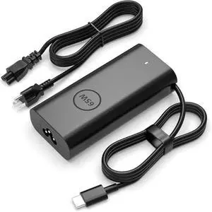 Replacement for Dell 65W USB-C Laptop Charger;Compatible with Dell Latitude/Chromebook/XPS USB Type C AC Power Adapter Cord