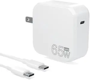GaN 65W 45W USB-C Charger Compatible for LG Gram Laptop - Compatible for LG 15 16 17 Gram Series Laptop 15Z90N 14Z90N 17Z90N 16Z90P 14Z90P 17Z90P Type C Adapter Power Supply Cord