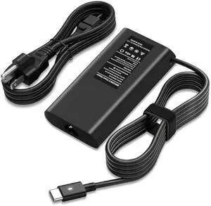 90W USB C Laptop Charger Compatible with Dell XPS 13 9365 9360 9370 9380 Latitude 7420 7320 7390 3400 3500 5289 5300 2in1 Precision 3540 Chromebook 3380 3100 5190,Type C AC Adapter Power Cord