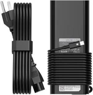 S SKSTYLE 130W USB C Charger Compatible with Dell Laptop, Type C AC Adapter for XPS 15 17 2in1 9575 9500 9700 Precision 5530 2in1 5550 5750 3560 Latitude 7410 7310 7210 9410 Power Cord