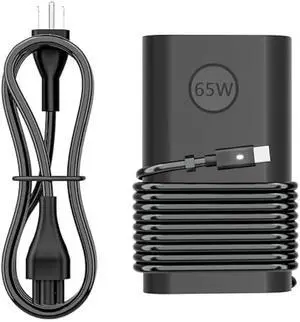 65W USB C Laptop Charger Compatible with Dell Latitude 5420 5520 5320 7420 5430 7390 7320 Type C Fast Charging Power Cord
