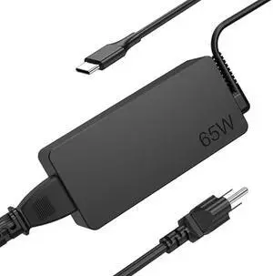 65W 45W USB C Laptop Charger fit for Lenovo ThinkPad Yoga Chromebook 65W Laptop AC Adapter Power Supply Cord