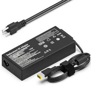 135W AC Adapter Laptop Charger Compatible with Lenovo Thinkpad P1 P71 440P T450P IdeaPad Y40-70 Y50-70 Y50-80 Y520-15 Y700-15ISK 720-15IKB T460P T470P W510 W540 ADL135NDC3A ADL135NLC3A Power Cord 1