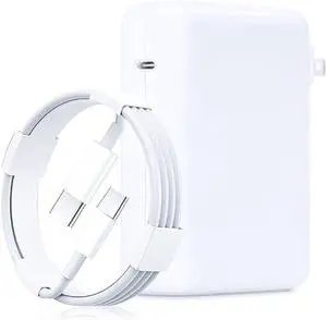 96W USB C Fast Charger Power Adapter Compatible with New Mac Book Air 13 Inch MacBook Pro 16 2021 2020 2019 2018 Included 6.6ft USB C Cable