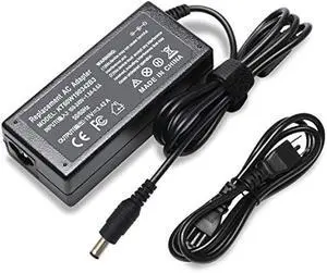 65W AC Adapter Charger Compatible with Toshiba Satellite C55 C55D C655 C855 C855D L745 L655 L755 L55 P755 Z30 Z930 Z830 S55 S55T A665 C55-A C55T C75D E45T PA3714U-1ACA Power Supply Cord