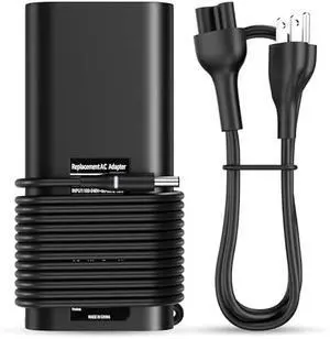 Replacement for Dell 130w Laptop Charger Compatible with dell XPS 15 9530 9550 9560 9570/Precision M3800 5510 5520 5530 Inspiron 7347 7348 7459 (HA130PM130/DA130PM130) Power Supply Cord